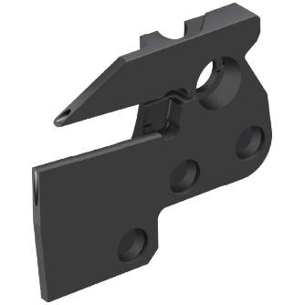 ワルタージャパン（株） 溝入れモジュール 外径溝加工 G1634 溝入れモジュール　外径溝加工 G1634-43L-3T27GX34-P