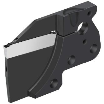 ワルタージャパン（株） 溝入れモジュール 外径溝加工 G1634 溝入れモジュール　外径溝加工 G1634-43L-4T33GX34-P