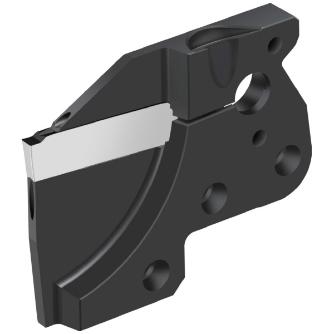 ワルタージャパン（株） 溝入れモジュール 外径溝加工 G1634 溝入れモジュール　外径溝加工 G1634-43R-3T27GX34-P