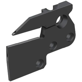 ワルタージャパン（株） 溝入れモジュール 外径溝加工 G1634 溝入れモジュール　外径溝加工 G1634-43R-3T33GX34-P