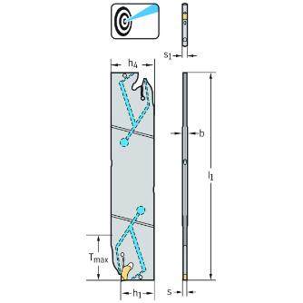 ワルタージャパン（株） 深突切りブレード G2042 深突切りブレード G2042.26N-3T38SX-P