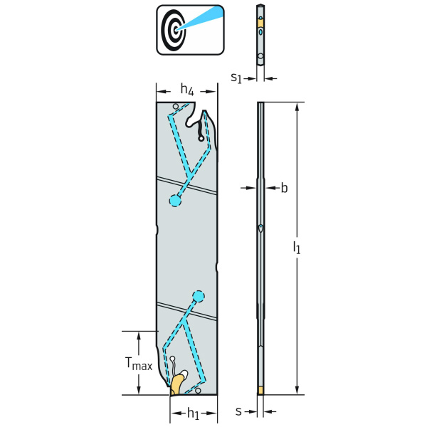 ワルタージャパン（株） 深突切りブレード G2042 深突切りブレード G2042.26N-3T38SX-P