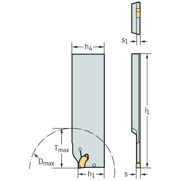 ワルタージャパン（株） 強化型突切りブレード G2042 強化型突切りブレード G2042.26R-1.5T20SX