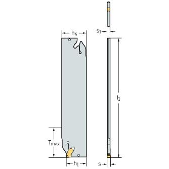 ワルタージャパン（株） 深突切りブレード G2042 深突切りブレード G2042.32N-6T60SX