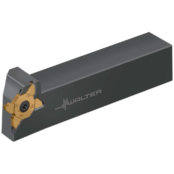 ワルタージャパン（株） シャンク工具 3° 外径溝加工 G3051 シャンク工具　３°　外径溝加工 G3051-2020R-MX22-2-P