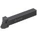 ワルタージャパン（株） シャンク 外径溝加工 G4014 シャンク　外径溝加工 G4014-1616R-1.5T12DX18