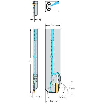 ワルタージャパン（株） 強化型突切りブレード コントラ G4041 強化型突切りブレード　コントラ G4041-26L-2T17DX18-P