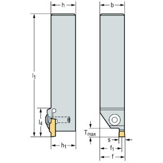 ワルタージャパン（株） シャンク工具 汎用 G4511 シャンク工具　汎用 G4511-1616R-T5DX18