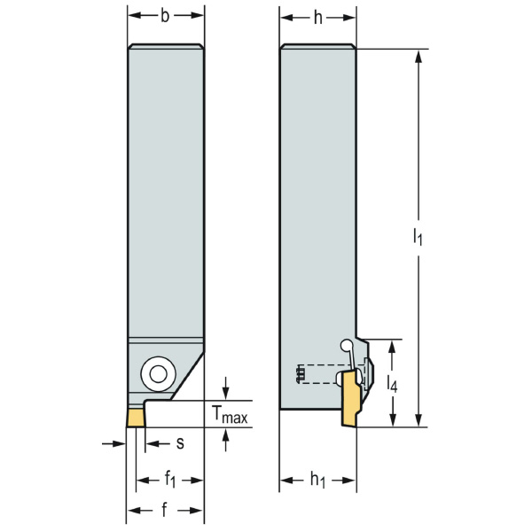 ワルタージャパン（株） シャンク工具 汎用 G4511 シャンク工具　汎用 G4511-2020L-T5DX18
