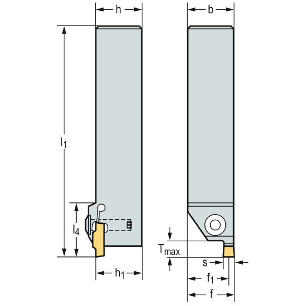 ワルタージャパン（株） シャンク工具 汎用 G4511 シャンク工具　汎用 G4511-2020R-T5DX18