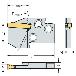 ワルタージャパン（株） 溝入れモジュール 外径溝加工 MSS-E 溝入れモジュール　外径溝加工 MSS-E25R12-GX16-2