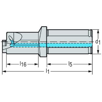 ワルタージャパン（株） シャンク モジュラー式 MSS シャンク　モジュラー式 MSS-I20L90-1 5D-N