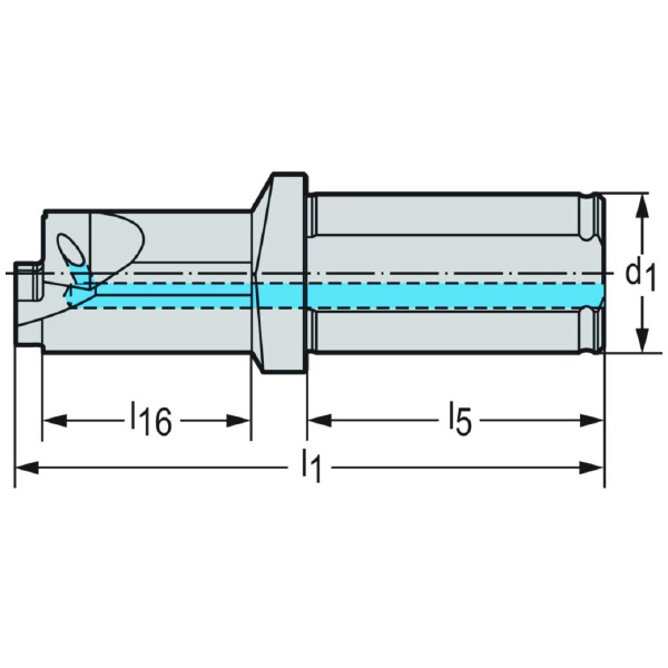 ワルタージャパン（株） シャンク モジュラー式 MSS シャンク　モジュラー式 MSS-I20L90-1 5D-N