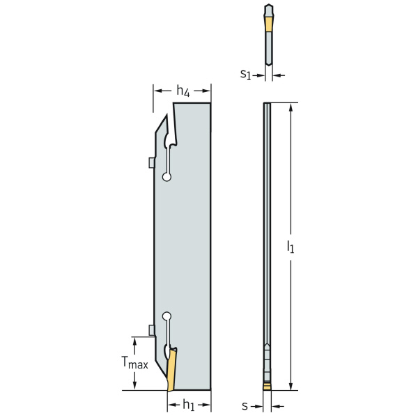 ワルタージャパン（株） 深突切りブレード XLCFN 深突切りブレード XLCFN3204-GX24-3S