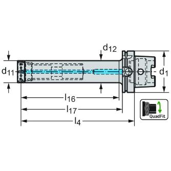 ワルタージャパン（株） HSKーT アダプター ビビり抑制 A3000-HSK-T ＨＳＫ－Ｔ　アダプター　ビビり抑制 A3000-H63T-Q25-130