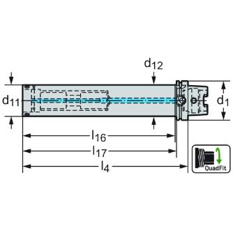 ワルタージャパン（株） HSKーT アダプター ビビり抑制 A3001-HSK-T ＨＳＫ－Ｔ　アダプター　ビビり抑制 A3001-H100T-QL60-541