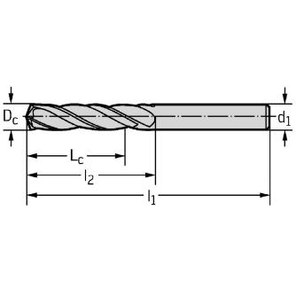 ワルタージャパン（株） 超硬3枚刃ドリル Maximiza A1166 超硬３枚刃ドリル　Ｍａｘｉｍｉｚａ A1166-12