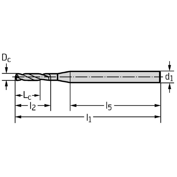 ワルタージャパン（株） 超硬マイクロパイロットドリル DB131 超硬マイクロパイロットドリル DB131-02-00.950A0-WJ30EL