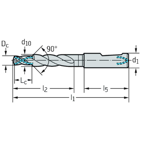 ワルタージャパン（株） 超硬ツイストドリル DC260 超硬ツイストドリル DC260-03-04.200F1-WJ30ET