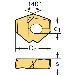 ワルタージャパン（株） ポイントドリルチップ P6005 ポイントドリルチップ P6005-D14 10R WKK45C