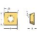 ワルタージャパン（株） ミーリング用チップ MPHW ミーリング用チップ MPHW120408-A57 WKP35S