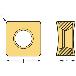 ワルタージャパン（株） ミーリングカッター用チップ SNMX ミーリングカッター用チップ SNMX090408-F67 WSM35G