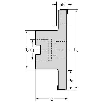 ワルタージャパン（株） カートリッジ付きミーリングカッター F2252 カートリッジ付きミーリングカッター F2252.BN.100.Z04.12.S685