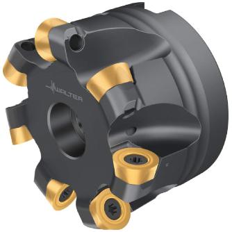 ワルタージャパン（株） チップ座付きミーリングカッター F2334R チップ座付きミーリングカッター F2334R.B22.063.Z07.06