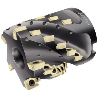 ワルタージャパン（株） チップ座付きミーリングカッター F2338F チップ座付きミーリングカッター F2338F.B.085.Z05.70