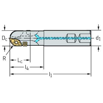 ワルタージャパン（株） チップ座付きミーリングカッター F2339 チップ座付きミーリングカッター F2339.W20.020.Z02.28