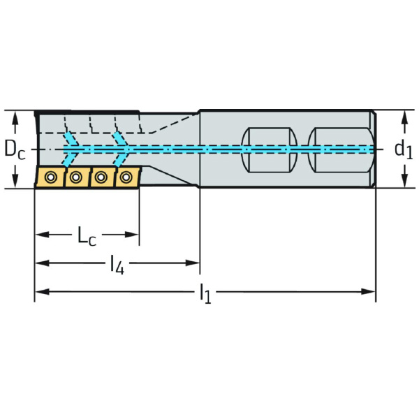 ワルタージャパン（株） ミーリングカッター F4038 ミーリングカッター F4038.UW19.019.Z01.30