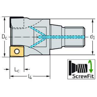 ワルタージャパン（株） ミーリングカッター F4041 ミーリングカッター F4041.UT36.038.Z03.13