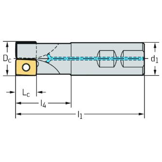 ワルタージャパン（株） ミーリングカッター F4041 ミーリングカッター F4041.W32.040.Z03.13