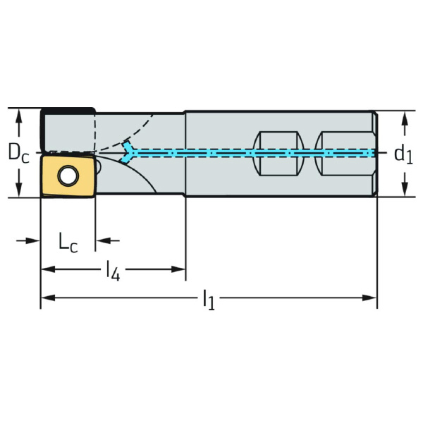 ワルタージャパン（株） ミーリングカッター F4041 ミーリングカッター F4041.W32.040.Z03.13