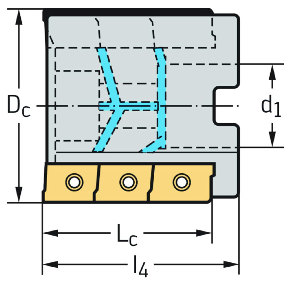 ワルタージャパン（株） ミーリングカッター F4138 ミーリングカッター F4138.B16.040.Z03.33