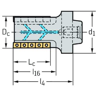 ワルタージャパン（株） ミーリングカッター F4138 ミーリングカッター F4138.N6.040.Z03.54