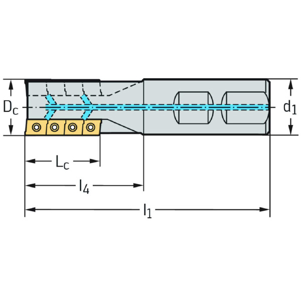 ワルタージャパン（株） ミーリングカッター F4138 ミーリングカッター F4138.UW31.031.Z02.43
