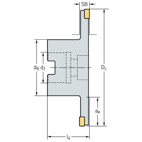 ワルタージャパン（株） ミーリングカッター F4153 ミーリングカッター F4153.BN32.125.Z06.06R
