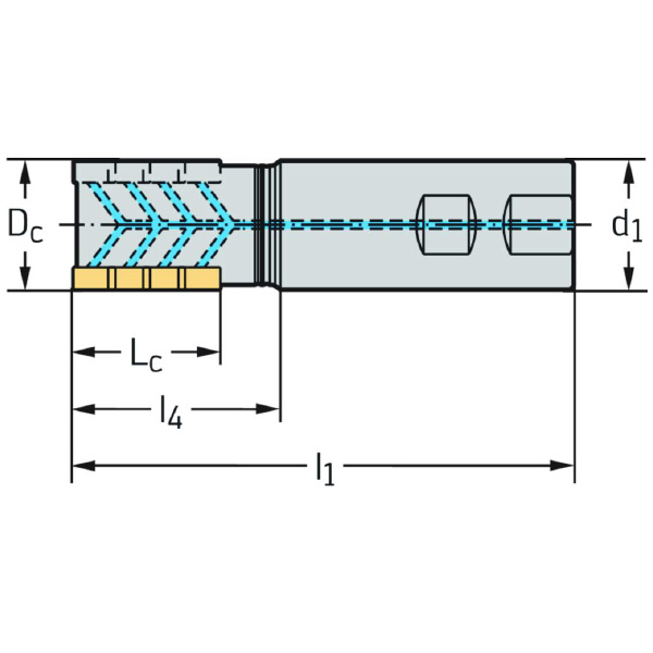 ワルタージャパン（株） ミーリングカッター F5038 ミーリングカッター F5038.W25.025.Z02.32