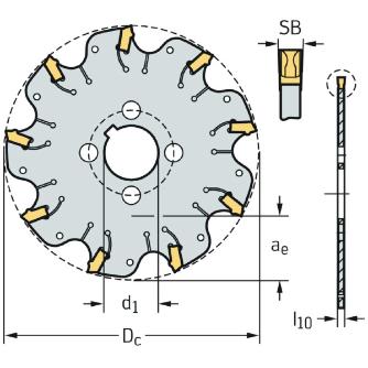 ワルタージャパン（株） ミーリングカッター F5055 ミーリングカッター F5055.B40.160.Z14.3 0