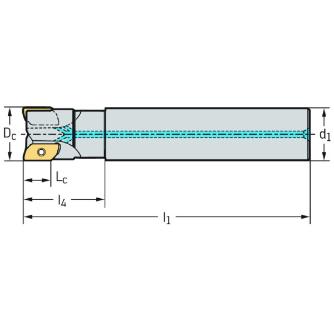 ワルタージャパン（株） チップ座付きミーリングカッター M2131 チップ座付きミーリングカッター M2131-032-A25-02-15-L