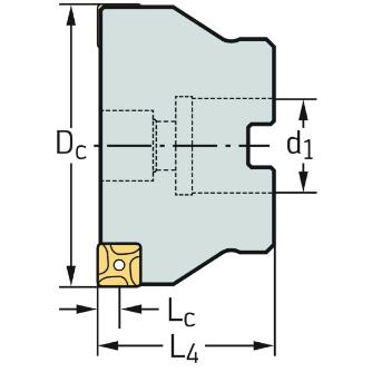 ワルタージャパン（株） ミーリングカッター M2136 ミーリングカッター M2136-080-B27-12-06