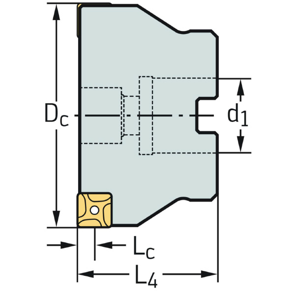 ワルタージャパン（株） ミーリングカッター M2136 ミーリングカッター M2136-080-B27-12-06