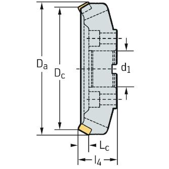ワルタージャパン（株） ミーリングカッター M3016 ミーリングカッター M3016-250-B60-11-16