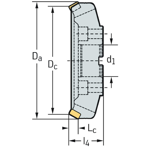 ワルタージャパン（株） ミーリングカッター M3016 ミーリングカッター M3016-250-B60-11-16
