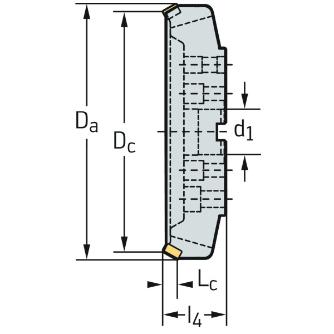 ワルタージャパン（株） ミーリングカッター M3016 ミーリングカッター M3016-315-B60-13-16
