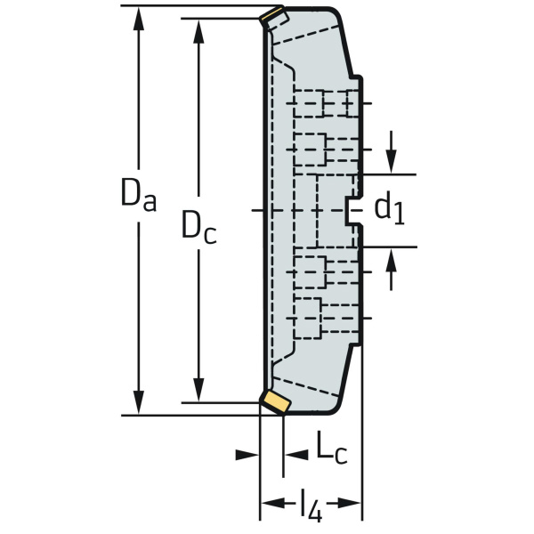 ワルタージャパン（株） ミーリングカッター M3016 ミーリングカッター M3016-315-B60-13-16