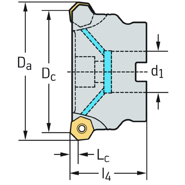 ワルタージャパン（株） ミーリングカッター M3024 ミーリングカッター M3024.064-B26-06-04