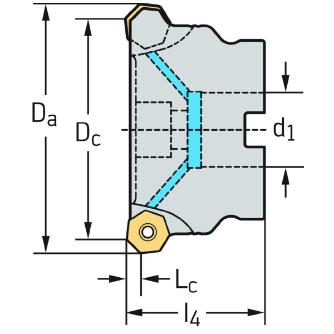 ワルタージャパン（株） ミーリングカッター M3024 ミーリングカッター M3024.076-B26-07-04