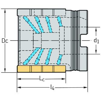 ワルタージャパン（株） ミーリングカッター M3255 ミーリングカッター M3255-050-B22-04-46